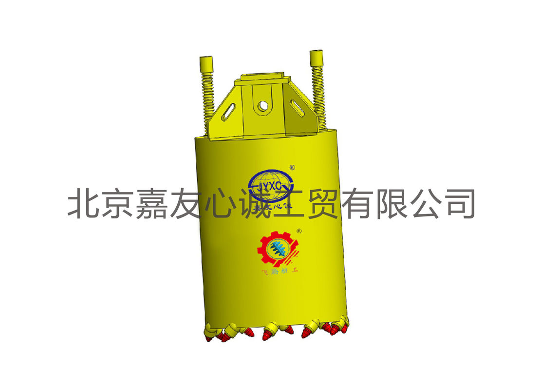 Apfcbr-Rt Fissured Rock Layers Core Barrels With Round Shank Chisel